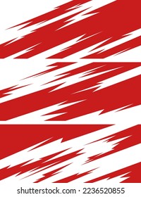 Side body graphic sticker. Abstract racing design concept. Car decal wrap design for motorcycle, boat, truck, car, boat and more.