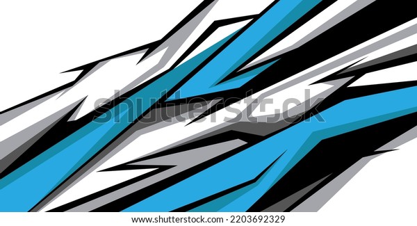 Side body graphic sticker. Abstract racing design\
concept. Car decal wrap design for motorcycle, boat, truck, car,\
boat and more. Vector eps\
10.