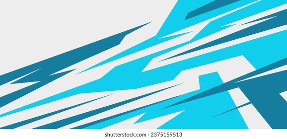Side body graphic sticker hand drawn. Abstract racing design concept. Car decal wrap design for motorcycle, boat, truck, car, boat and more.