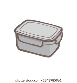 Side dish case (plastic container)