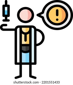 side effect isolated design element stock illustration. Vector on a white background