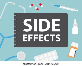 Side Effect Medical Concept- Vector Illustration