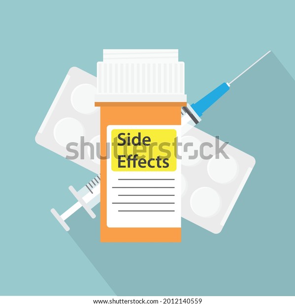 side effect\
medical concept- vector\
illustration