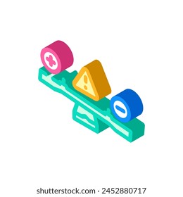 side effects medicines pharmacy isometric icon vector. side effects medicines pharmacy sign. isolated symbol illustration