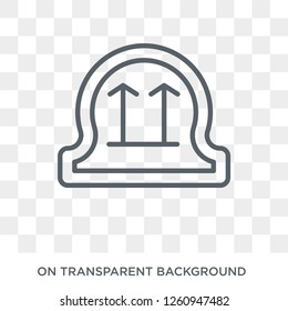 Side up icon. Side up design concept from Delivery and logistic collection. Simple element vector illustration on transparent background.