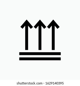
Side Up Icon Vector Sign & Symbol.