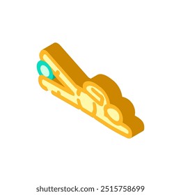 side lying leg lifts pregnant fitness isometric icon vector. side lying leg lifts pregnant fitness sign. isolated symbol illustration