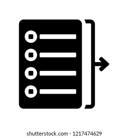 Side Menu icon. Trendy Side Menu logo concept on white background from User Interface and Web Navigation collection. Suitable for use on web apps, mobile apps and print media.