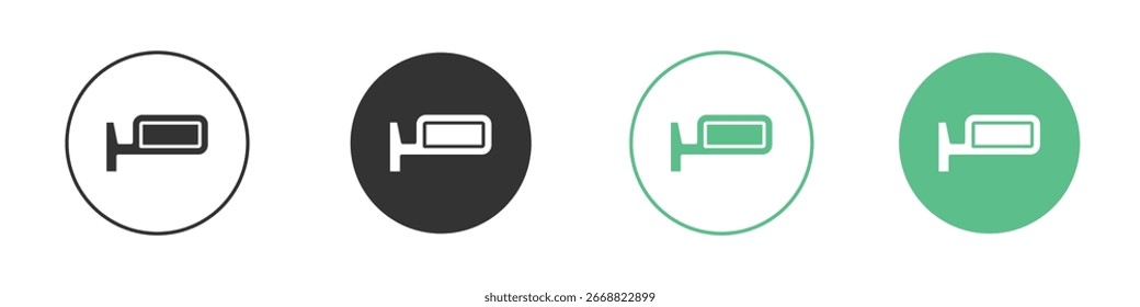 Conjunto de iconos de Vector Minimal Flat Line.