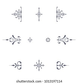Side Ornaments-Victorian Set