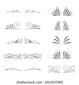 Side Ornaments-Victorian Set