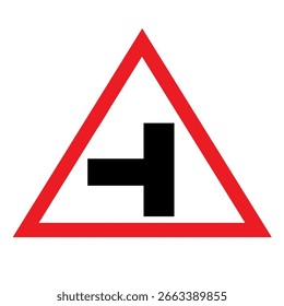 Ilustración de diseño de símbolo de señal de tráfico de reglas de tráfico