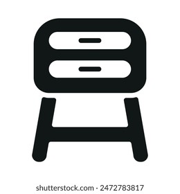 Side table icon vector design templates simple and modern