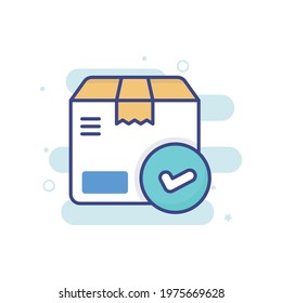 Side Up vector filled outline icon style illustration. EPS 10 File