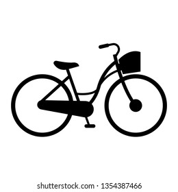 side view of a bike