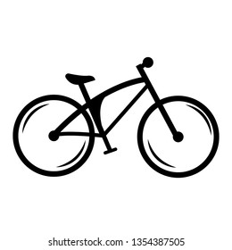 side view of a bike