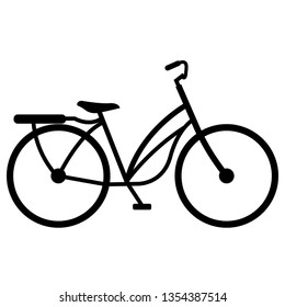 side view of a bike