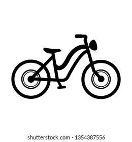 side view of a bike