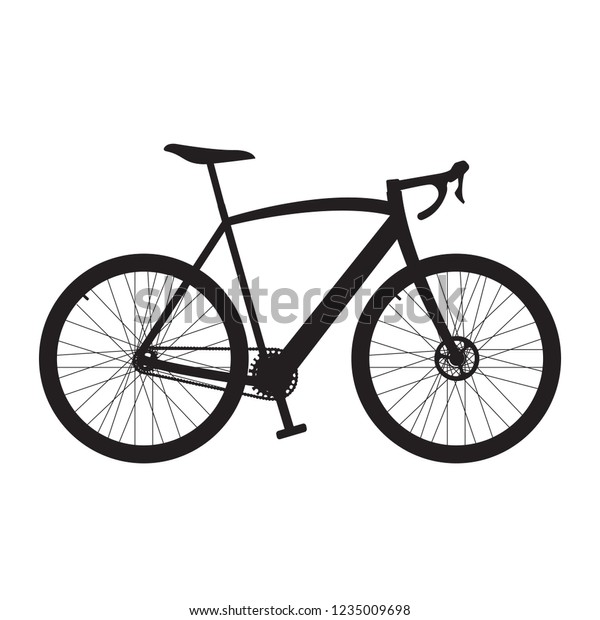 Side View Bike Stock Vector (Royalty Free) 1235009698 | Shutterstock