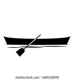 side view of a boat, vector illustration design