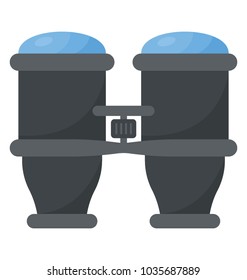 A side view of field glass, binocular 
