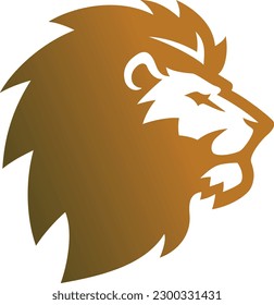 Side View of Lion Head