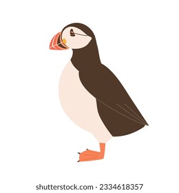 Vista lateral de un ataúd. ilustración de pájaro con estilo simple