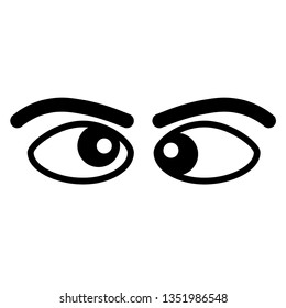 sidelong glance icon