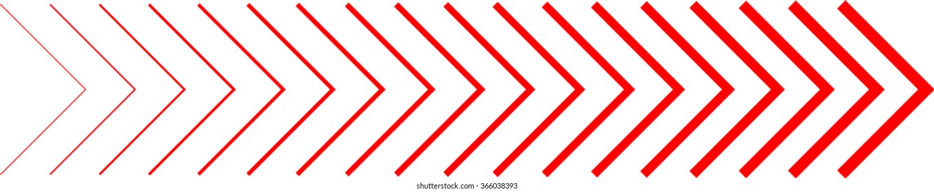 sideways. dotted sign. Arrow Design .element for your design.Striped direction. vector illustration