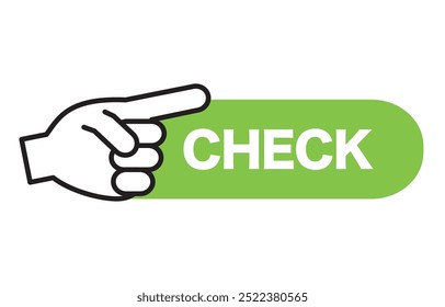 sideways index finger check icon