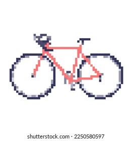 Sideways road bike. road racer.Vector illustration that is easy to edit.