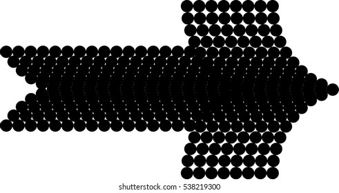 sideways Set . Linear signs collection. Arrow Design .four elements for your design.Striped direction. vector illustration