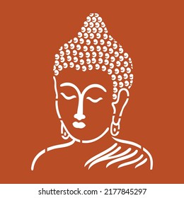 Sidharth Gautam Budhha vector art.