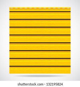 Siding texture panel gold color