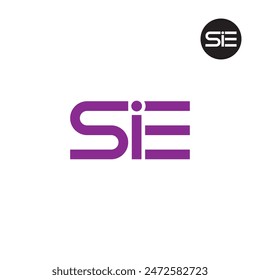 SIE Logo Letter Monogram Design