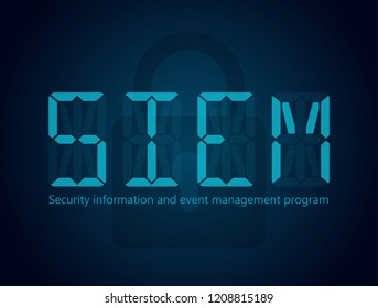 SIEM Security Information And Event Management Program 