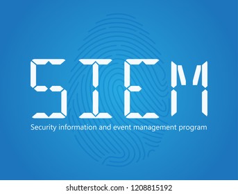 SIEM Security Information And Event Management Program 