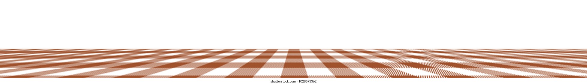 Sienna Gingham pattern. Texture from rhombus/squares for - plaid, tablecloths, clothes, shirts, dresses, paper, bedding, blankets, quilts and other textile products. Vector illustration.