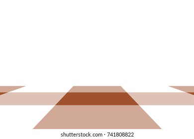 Sienna Gingham pattern. Texture from rhombus/squares for - plaid, tablecloths, clothes, shirts, dresses, paper, bedding, blankets, quilts and other textile products. Vector illustration.