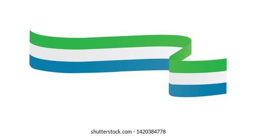 Sierra  flag. Simple vector Sierra  flag