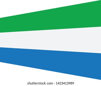 Sierra  flag. Simple vector Sierra  flag