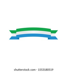 Sierra  flag. Simple vector Sierra  flag