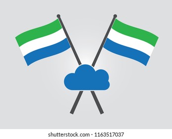 Sierra Leone Emblem Cloud