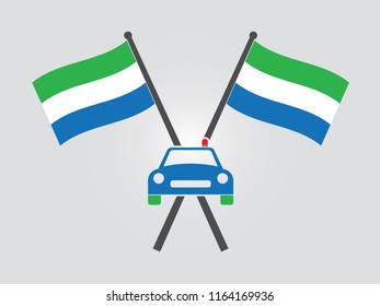 Sierra Leone Emblem Cop