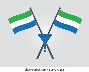Sierra Leone Emblem Oil Consumption