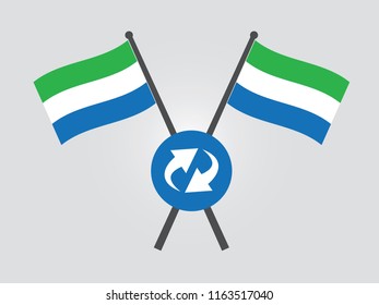 Sierra Leone Emblem Synchronize