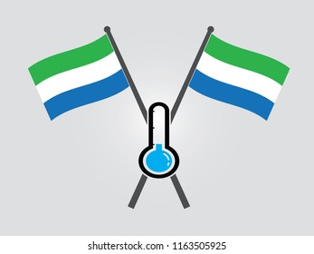 Sierra Leone Emblem Temperature 