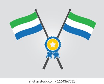 Sierra Leone Emblem Top Brand