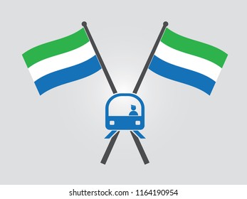 Sierra Leone Emblem Train