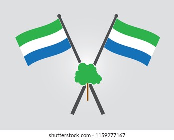 Sierra Leone Emblem Tree